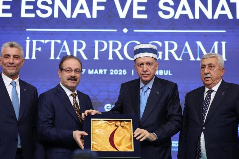 Cumhurbaşkanı Erdoğan: Esnaf ve sanatkar kredi limitini 1 milyon liraya yükseltiyoruz