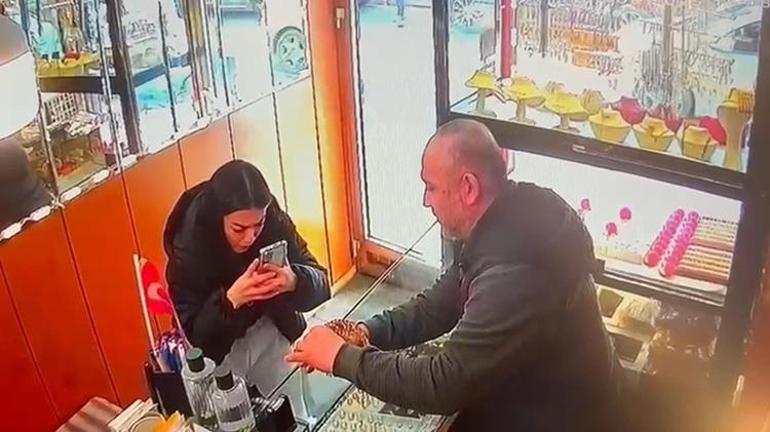 Kasımpaşada kuyumcudan çeyrek milyon değerinde altın taç çalan hırsızın şoke eden sözleri