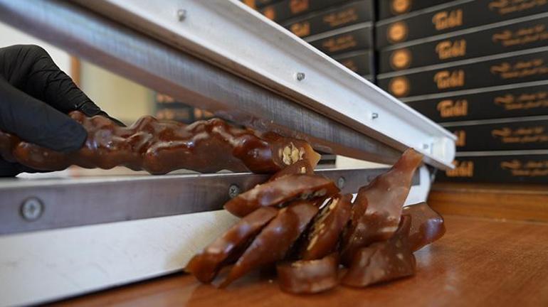Gümüşhanede ramazan ayının gelmesiyle pestil ve kömeye ilgi arttı