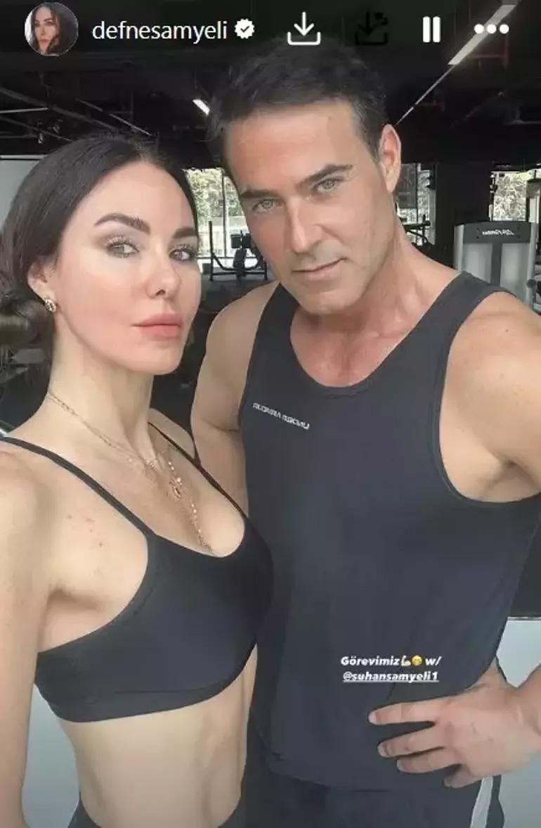 Defne Samyeli erkek kardeşiyle benzerlikleri gündem oldu: Spor salonundan fotoğraf yayınladı