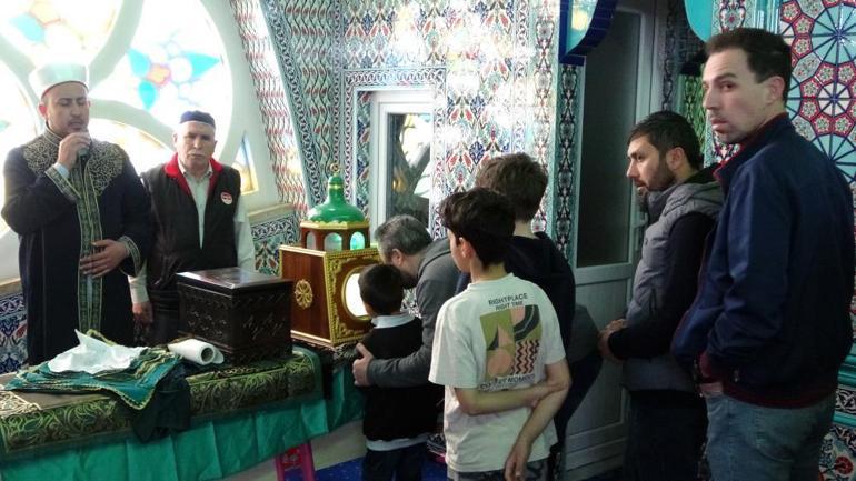 Kütahya’da Sakal-ı Şerif ziyarete açıldı.