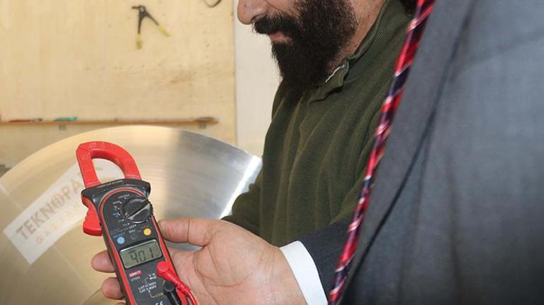 Gaziantepte, çamaşır makinesi motoru kullanarak 2 dairenin enerji ihtiyacını karşılayacak cihaz geliştirildi