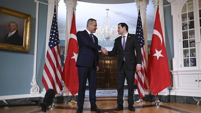 Dışişleri Bakanı Hakan Fidan, ABD’li mevkidaşıyla görüştü Yeni dönemin ilk ziyareti: F-35ler masada
