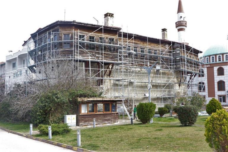 Orduda tarihi konak restore ediliyor: Haznedaroğlu Konağında çalışmalar başladı