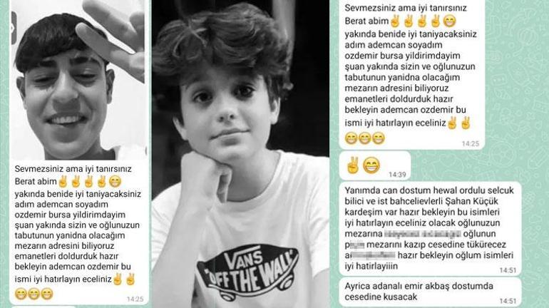 Minguzzi Ailesini tehdit eden şahıslardan pes dedirten savunma: Ben ne öleni ne de öldüreni tanıyorum Mesajlar ortaya çıktı