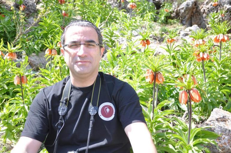 2900 rakımda ters laleleri görebilmek için tırmandılar Binlerce kilometre yoldan gelen var