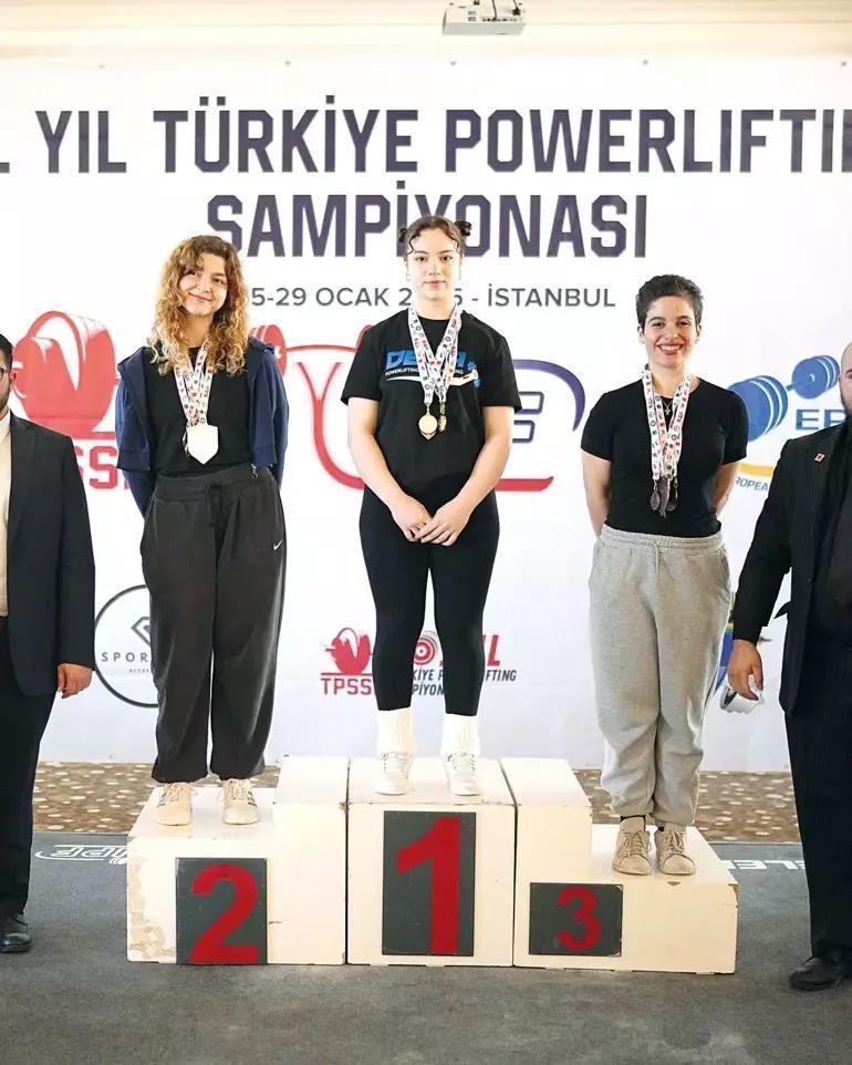 Biraz kas yapayım diye başladı, 3 madalya kazandı