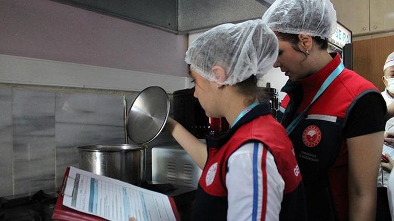 Çanakkalede öğrenciler okul kantinlerini denetliyor