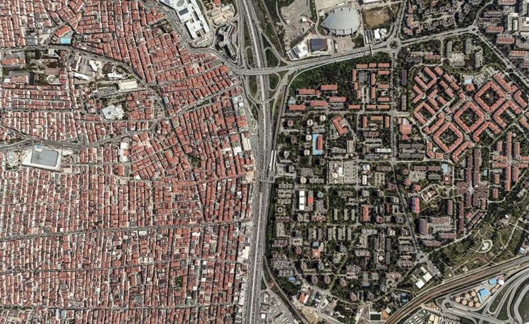 Depremle birlikte gündeme geldi İki farklı İstanbul havadan görüntülendi
