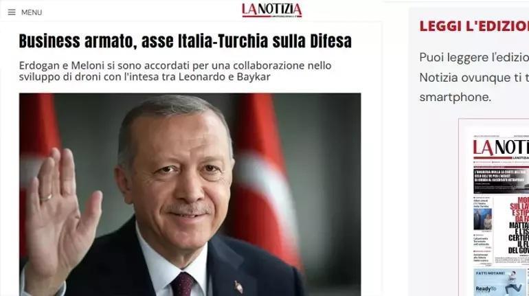 İtalyan basını Cumhurbaşkanı Erdoğanın ziyaretini 3 kelimeyle anlattı