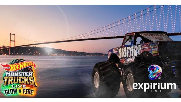 Hot Wheels’ın dev tekerli canavar kamyonları İstanbul’a geldi Dünyaca ünlü pilotlar büyük şov için Türkiye’de