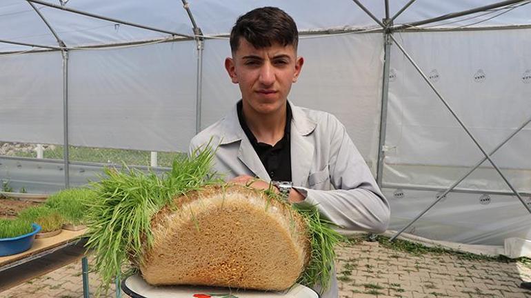 Yozgatta liseli öğrenciler üretti: Maliyetleri düşürdü, verimi 4 kat arttırdı: Çiftçinin cebi nefes alacak