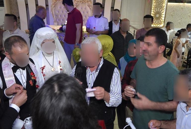 Düğünde akıl almaz hırsızlık Davetli gibi geldi, pasta yedi: Binlerce lirayı saniyeler içinde çaldı