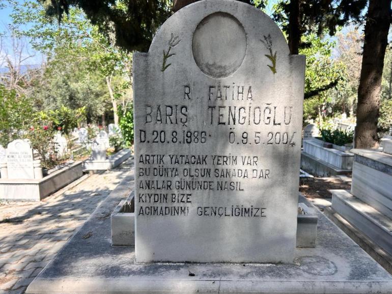 Özgür Özele saldıran şüphelinin katlettiği oğlunun mezarındaki yazanlar yürekleri parçaladı
