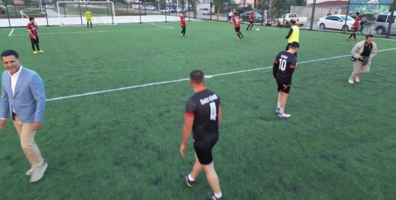 Her mahalle takımını kurdu, futbol heyecanı başladı