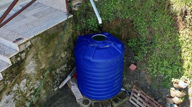 Bir damla yağmur suyu boşa akmıyor Seracılara devlet desteğiyle depo kuruldu