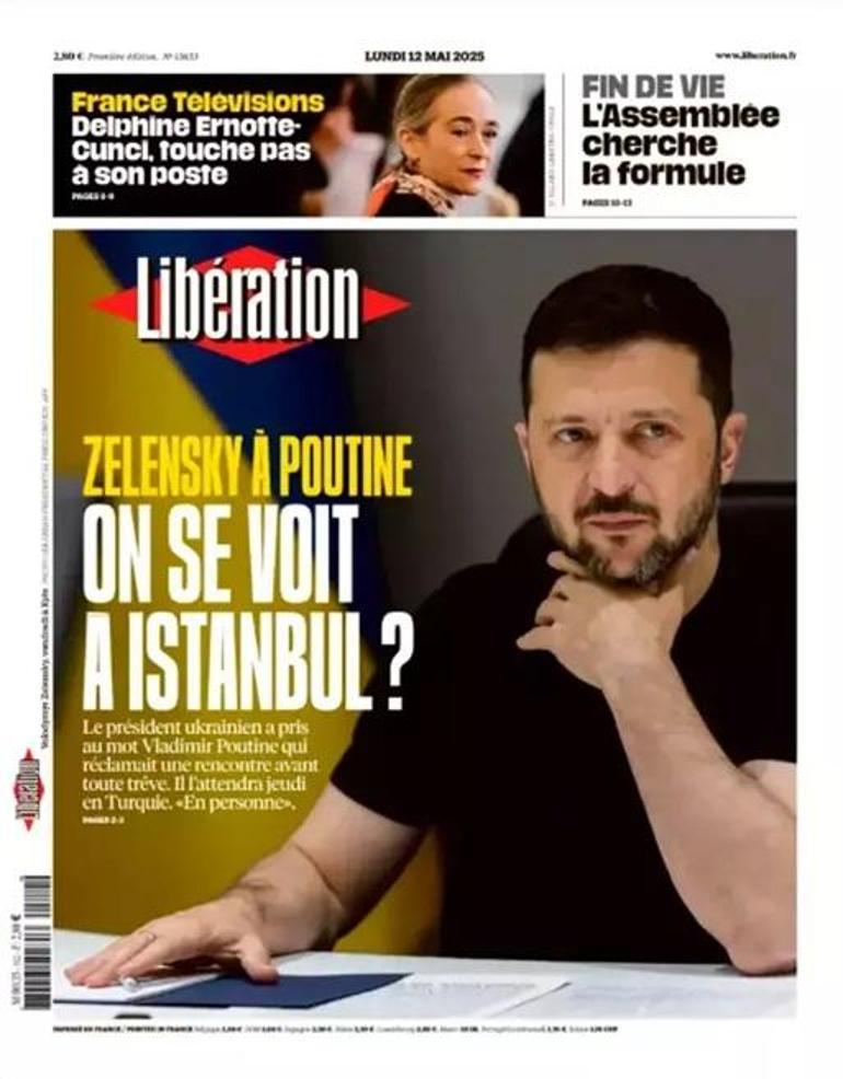 İstanbulu dünya basınının birinci gündem maddesi oldu Putin gelecek mi Üç kelimelik cesur mesaj