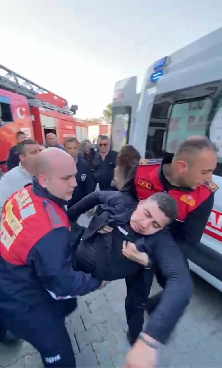 Korkunç şüphe  Anne ve 2 çocuğu yangında öldü, itfaiyeci baba gözaltına alındı