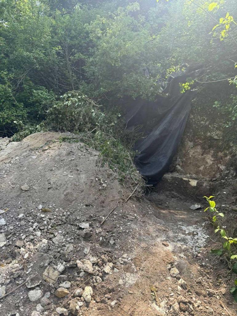 Çatalca ormanında buldular Kaçak kazıda antik kemer ortaya çıktı, 4 gözaltı