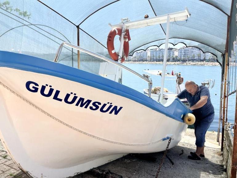 Mobilya ustası heveslendi, balıkçı oldu Çocukluk hayalini Gülümsün ile gerçekleştiriyor