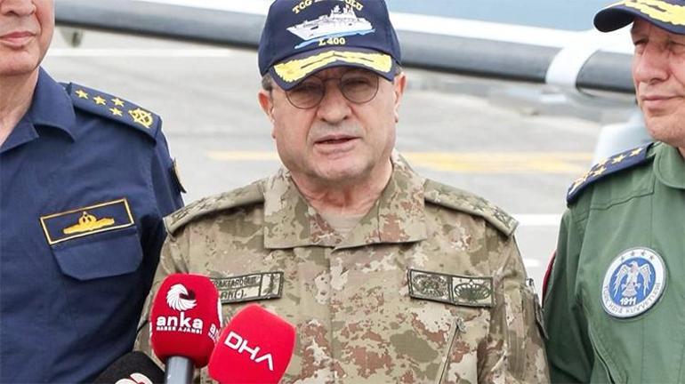 Bayraktar TB3 SİHA tatbikatta kullanıldı, kuvvet komutanları açıklama yaptı