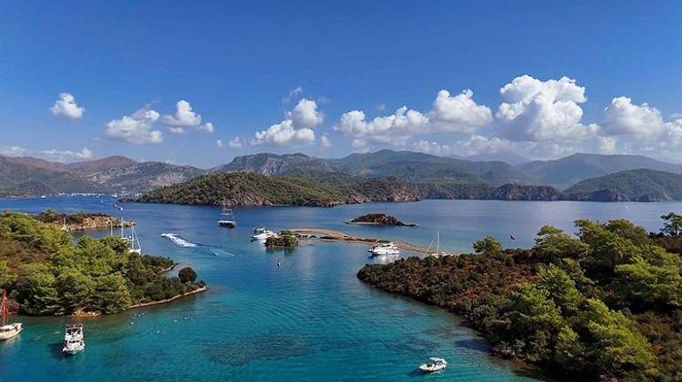 Göcek koylarında müzik yasağı Deniz Kaplumbağalarının yaşam alanları korunuyor