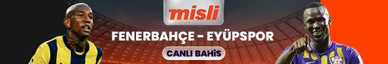Fenerbahçe Eyüpspor’u konuk edecek Maçın heyecanı Şampiyon Oranlar ile Misli’de