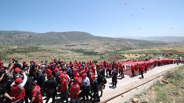 Gabarda Enerjide bağımsızlık yürüyüşü TBMM Başkanı Kurtulmuş: Bu kuyu tam bağımsızlığın simgesi
