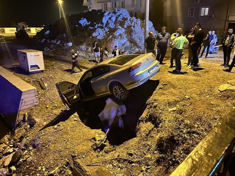 Navigasyon yanlış yönlendirdi, boş araziye uçtu Burunları bile kanamadan çıktılar
