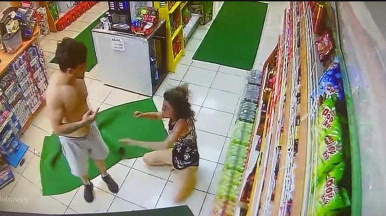 Genç kadına dehşeti yaşatmışlardı Şok görüntüler sonrası Muğlada akaryakıt istasyonunda 3 kişi tutuklandı