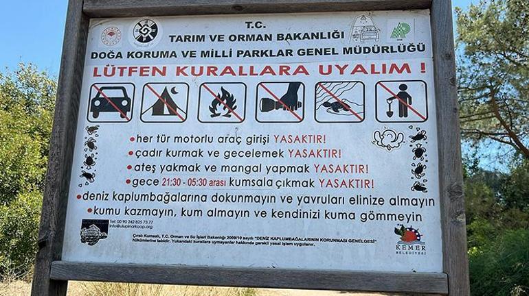 Antalyaya tatile gidenler dikkat Bu plajlara belli saatlerin dışında girmek yasak