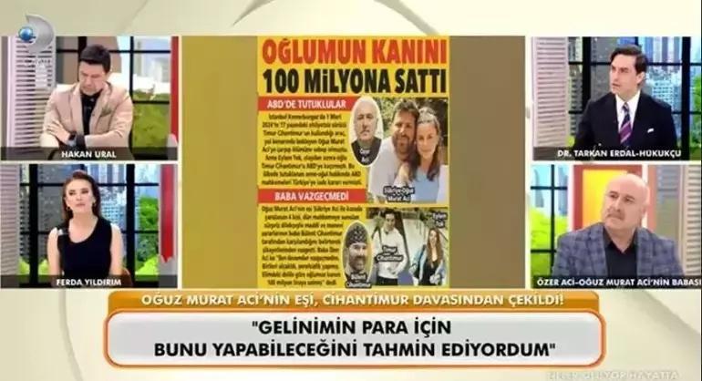 Murat Acinin annesi 100 milyon TL aldı mı Şikayetini geri çeken Şükriye Aci konuştu