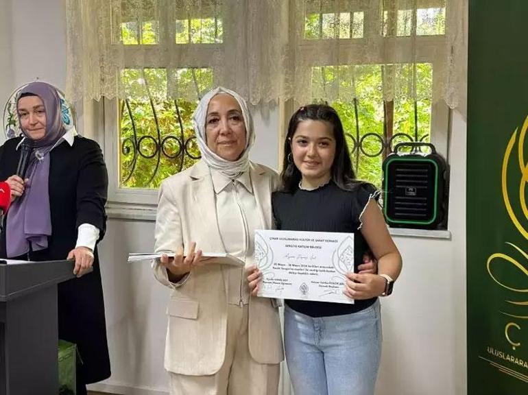 Çınar Uluslararası Kültür ve Sanat Derneği’nin ‘çocuk-genç-yetişkin’ sergisi açıldı