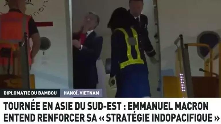 Fransa Cumhurbaşkanı Macron, eşinden tokat mı yedi Dünya bu görüntüleri konuşuyor