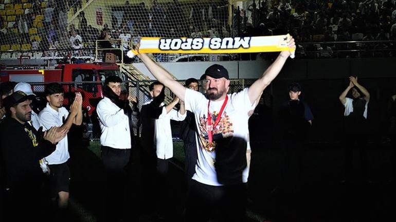 Muşspor, şampiyonluğunu coşkuyla kutladı Bu şehir bunu hak ediyor