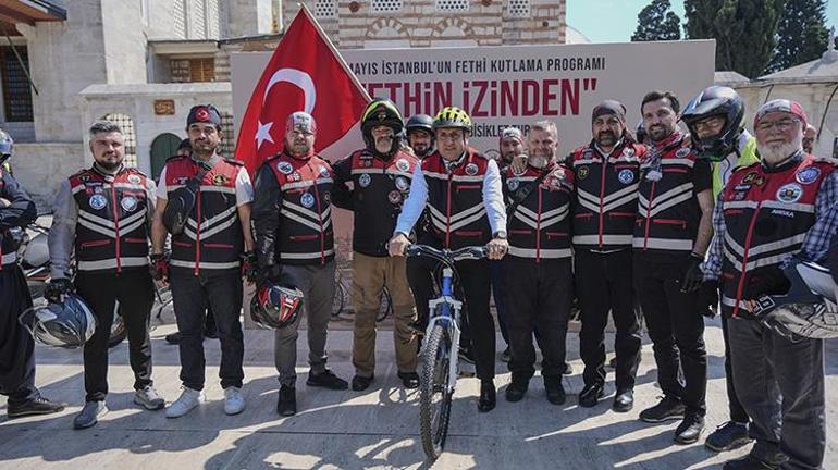 İstanbulun fethinin yıldönümü etkinlikleri kapsamında Fethin İzinden2 konvoyu yapıldı