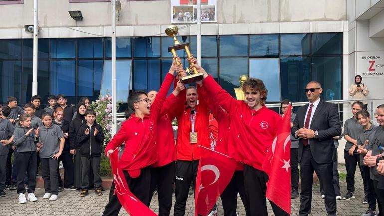 Artvinde çay bahçesinde çalıştı, şimdi Avrupa şampiyonu oldu