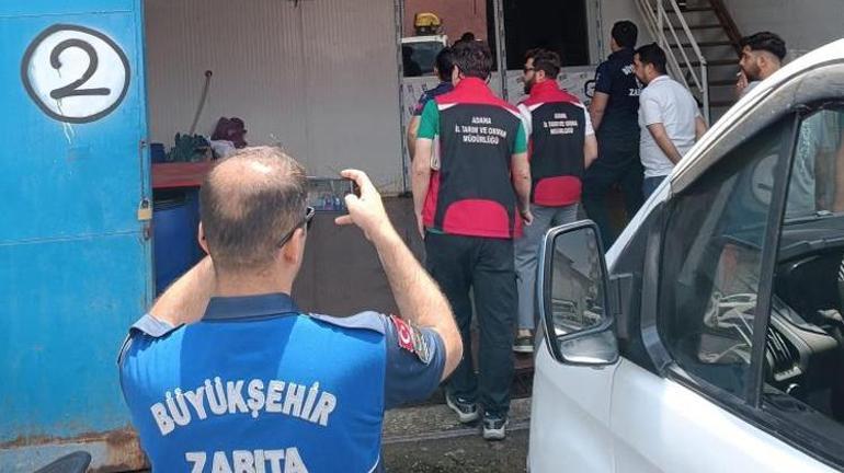 Adanada mide bulandıran görüntü Ekipler bastı, skandal patladı