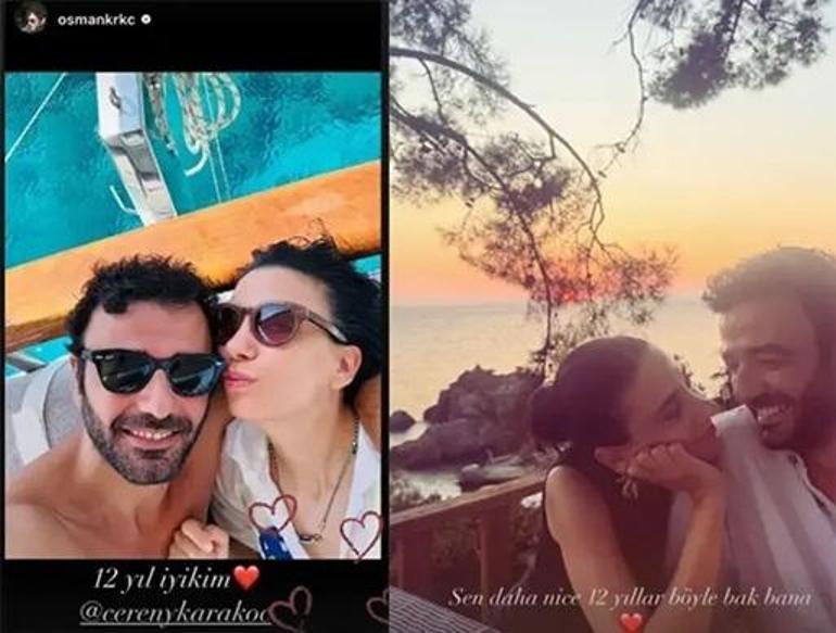 Ceren Karakoç eşi Osman Karakoça aşkını ilan etti 12nci yıla anlamlı kutlama