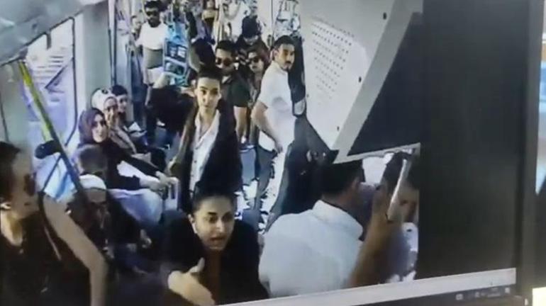 Marmaraydaki kavganın yeni görüntüleri ve o kadının ifadesi ortaya çıktı
