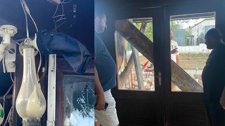Antalyada mülk sahibinin kiracıya yaptığını düşmanı yapmaz Kiracının yokluğunda dükkanı alt üst etti