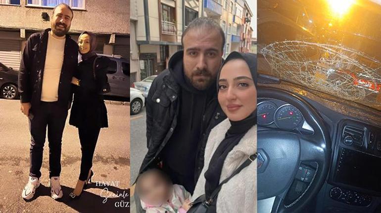 İstanbulda ölümle sonuçlanan boşanma süreci Yeğeninin içinde olduğu araca kaldırım taşıyla vurdu