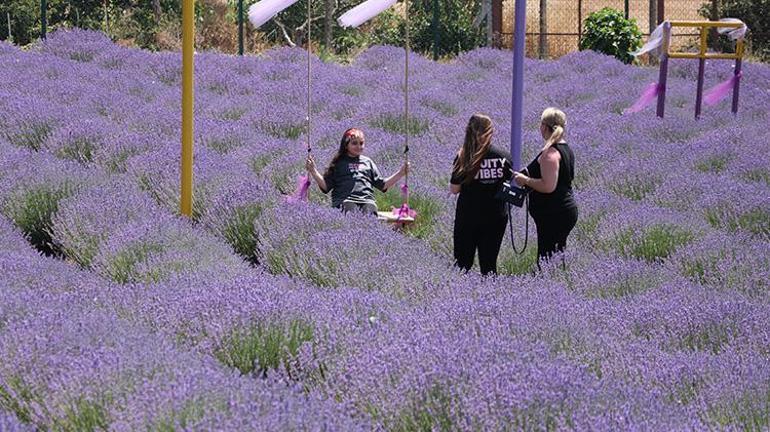 Tekirdağda hasat vakti değil ziyaret vakti geldi Kurban Bayramında ziyaretçi akını