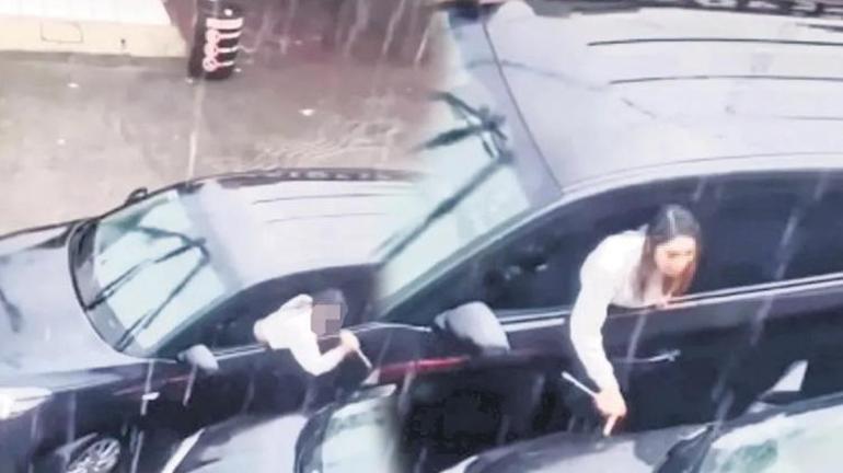 Ünlü oyuncu ortalığı birbirine kattı Şişlide bir gecede 5 araca hasar verdi
