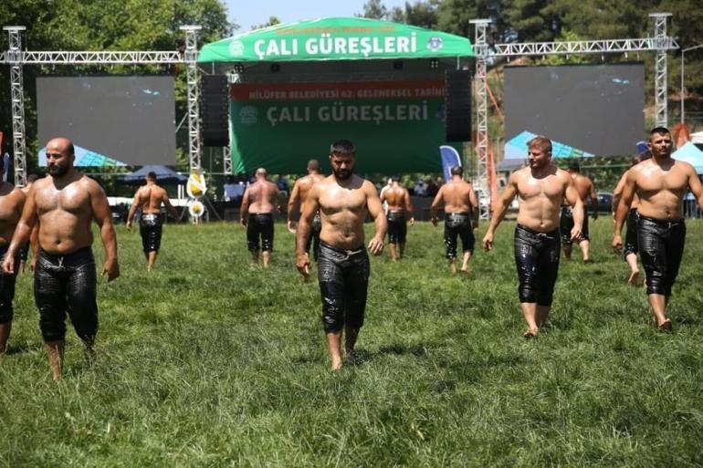 Başpehlivanlar kıyasıya yarışacak Bursada Tarihi Çalı Güreşlerinde geri sayım başladı