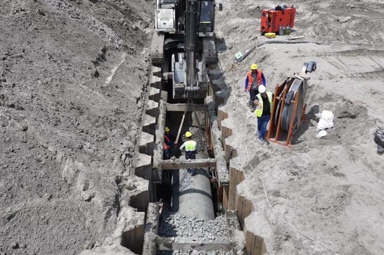 Samsun sahillerine nefes aldıran dev proje Kolektör hattı ile çevre kirliliğinin önüne geçecek