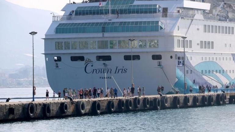 Antalyada kruvaziyer turizminde 12 yıl sonra ilk