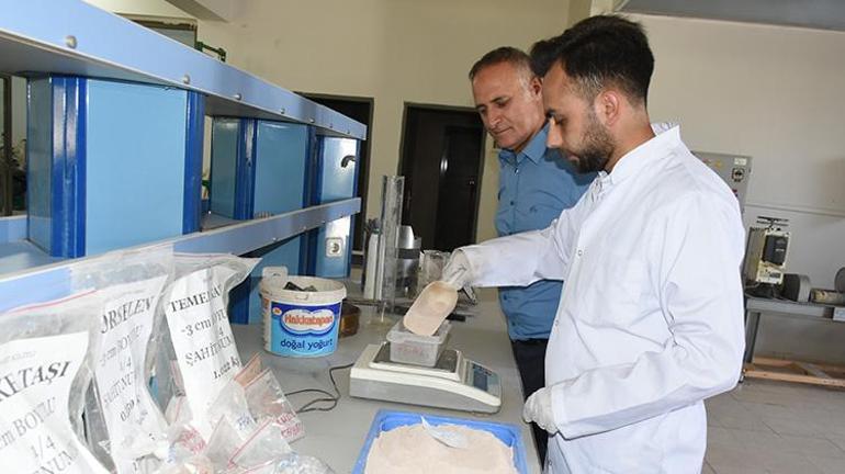 Malatyada yıkılan binaların atıkları yapay mermere dönüşecek