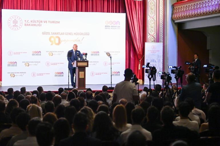 Güzel sanatlar 90 yaşında Kültür ve sanatla daha güçlü Türkiye hedefi