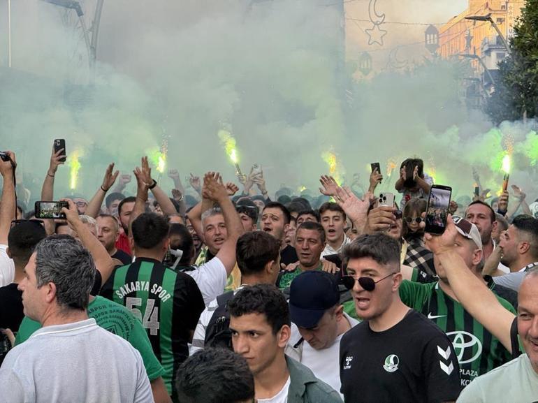 Sakaryasporun 60. yıl coşkusu şehri sardı
